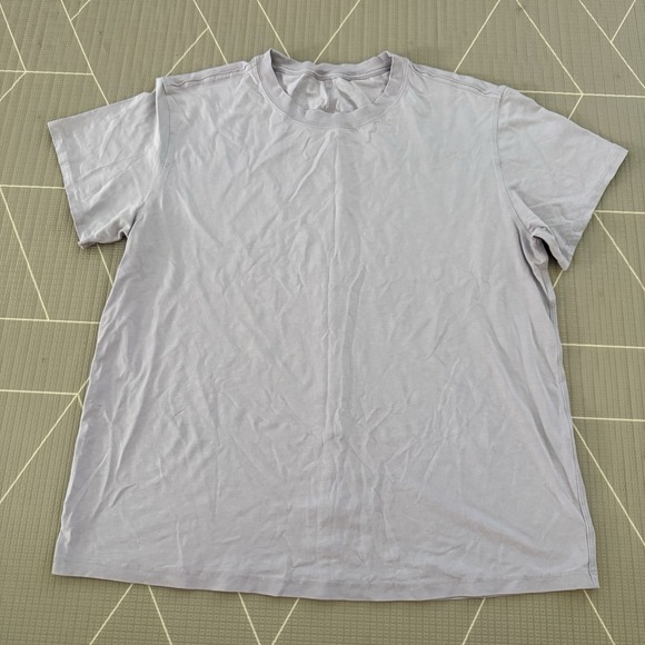 lululemon athletica Tops - Lululemon All Yours Tee Size 6/8 Short Sleeve Light‎ Purple
